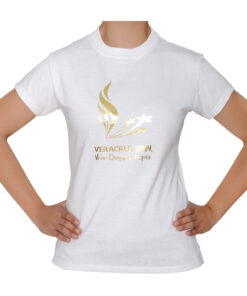 Playera Impresión Metálica