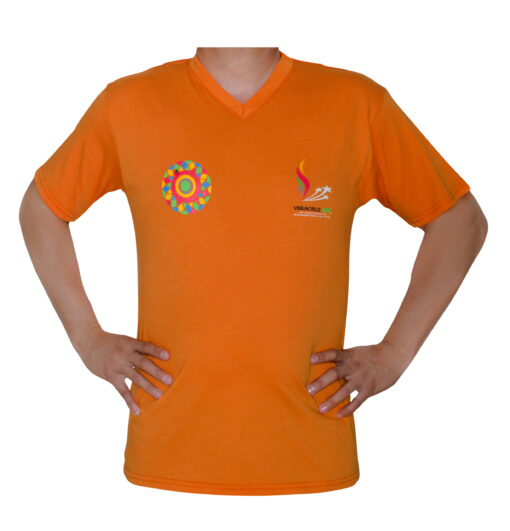 Playera Cuello V Deportes