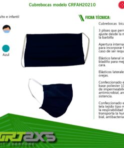 Cubrebocas modelo CRFAH20210