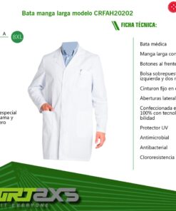 Bata manga larga modelo CRFAH20202